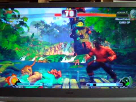 SFIV: Stevercakes (El Fuerte) vs BoutonOlive (Blanka)