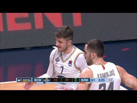 AdmiralBet ABA League 2021/22, Round 19 match: SC Derby - Krka (4.2.2022)