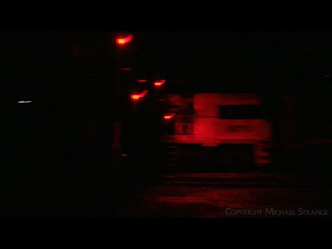 5MA5 Pacific National Container Train At Night (7/3/2024) - PoathTV Australian Rail Transport