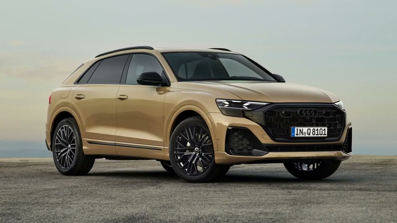 Audi Q8 Facelift 2024 trình làng: Điểm nhấn ở đèn pha và hệ thống an toàn