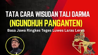 Download lagu mBiwaraaken Tata Cara Wisudhan Tali Darma / Ngundhuh Panganten mp3