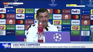 Conceição parou no fim da conferência e contou uma história bastante curiosa sobre Eustaquio...