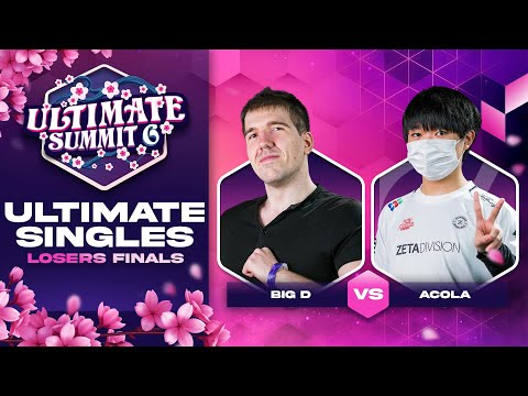 Big D vs あcola - Losers Final Ultimate Summit 6 - SSBU Singles | Ice Climbers vs Steve