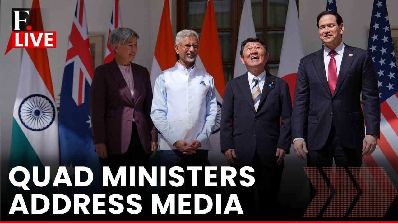 LIVE: Indian FM Jaishankar Says 'Quad To Focus on Indo-Pacific Region' During Global Challenges