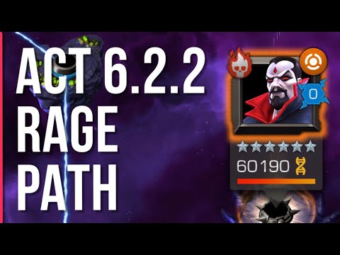 Act 6.2.2 Rage Path - vs King Groot, Thor, Capt. Marvel, Medusa, Angela, Annihilus, Mister Sinister