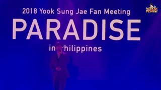 [20180713] BTOB YOOK SUNG JAE 육성재 - Beautiful Life | PARADISE FAN MEETING IN THE PHILIPPINES