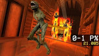 ULTRAKILL: 0-1 P% in 21.085 (and Any% in 20.698)