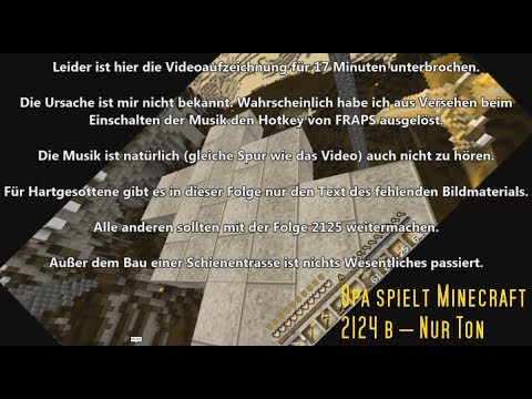 Opa spielt Minecraft 2124 b – Nur Ton