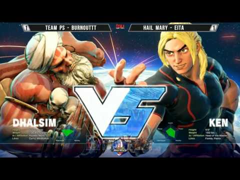 [Street Fighter V] Thaiger Uppercut 2016 Burnout vs Go1 & Eita