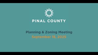 Planning &amp; Zoning Meeting - September 18, 2025 (Part 1)