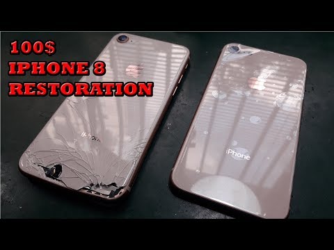100$ BROKEN IPHONE 8 RESTORATION