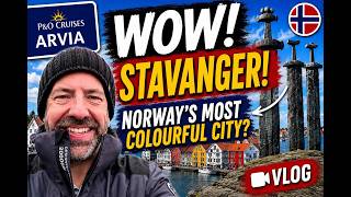 Stavanger, Norway’s Most Colourful Port? 🇳🇴 | Arvia Cruise Vlog