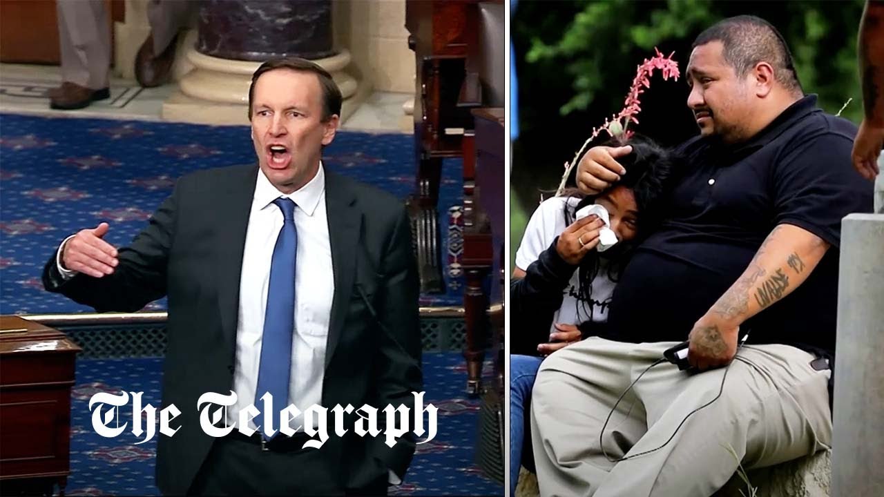 'What are we doing here?' Watch emotional Sandy Hook senator beg US lawmakers to end America's gun problem - Vimarsana News