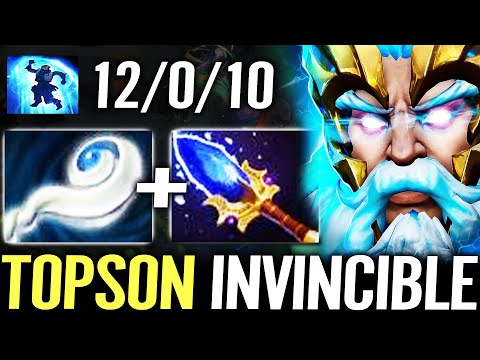 🔥 TOPSON Zeus Master MID — Eul's Scepter 1st Item + Aghanim 100% Invincible META Dota 2 Pro