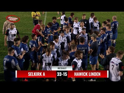 RUGBY: SELKIRK A v HAWICK LINDEN - WARM-UP MATCH - 27.8.21