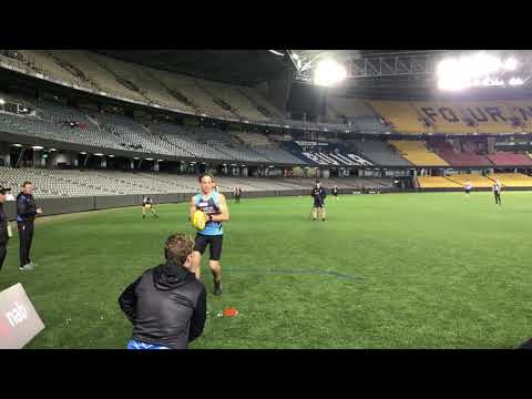 Glenelg's Alex Martini - Field Kicking Test 2017 AFL Combine