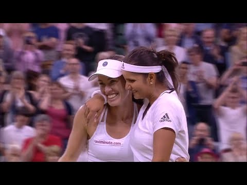 Martina Hingis/Sania Mirza Wimbledon Doubles Final 2015 ❤️❤️