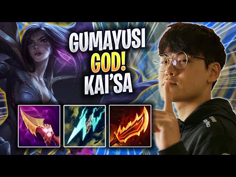 GUMAYUSI IS A GOD WITH KAI'SA! - T1 Gumayusi Plays Kai'sa ADC vs Nilah! | Season 2023