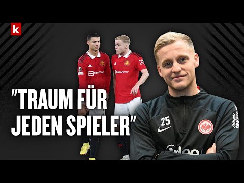Video Thumbnail: Das hat Eintracht-Neuzugang van de Beek von Cristiano Ronaldo gelernt