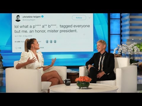 クリッシー・テイゲン、彼女が大統領のツイートの対象になった瞬間に (Chrissy Teigen on the Moment She Became the Subject of the President's Tweets)