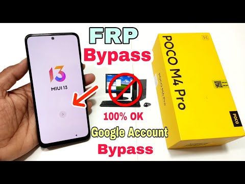 Poco M4 Pro FRP Bypass | Miui 13 | Poco M4 Pro Google Account Bypass Without Pc | 100% Ok |