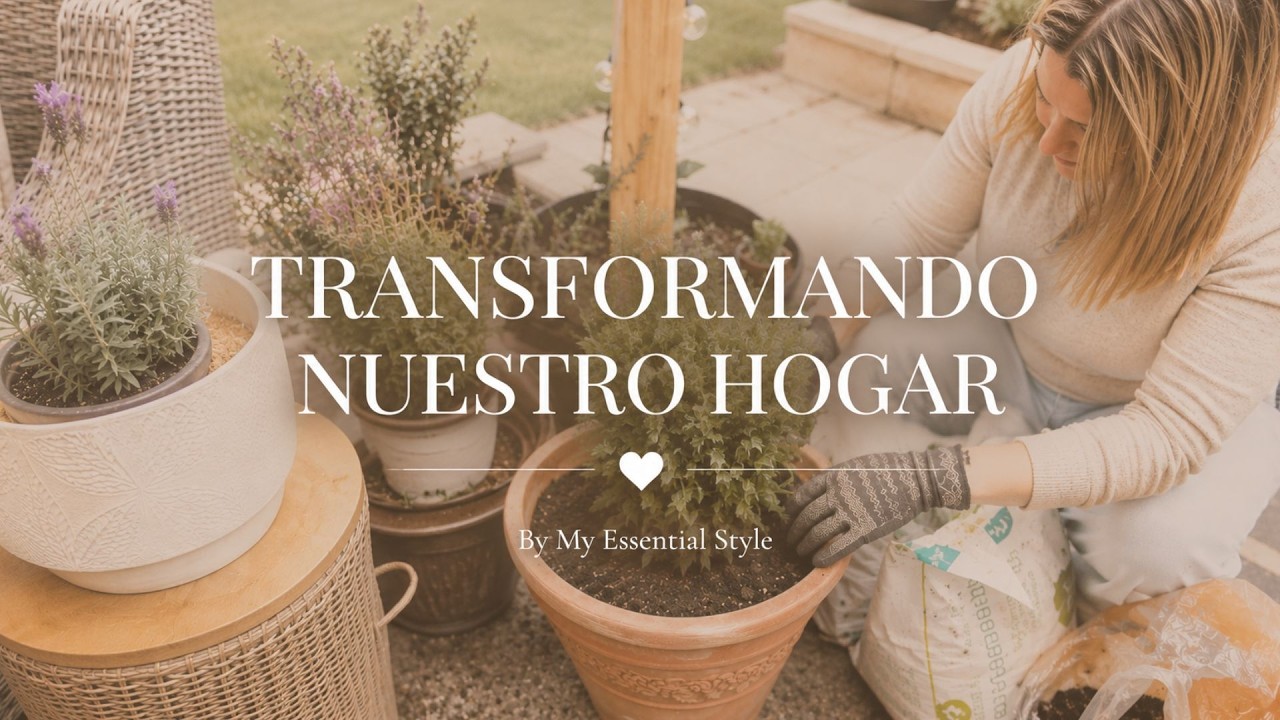 Transformando nuestro hogar✨Reforma, jardín y una nueva zona fire pit. #ollny #ollnystringlights