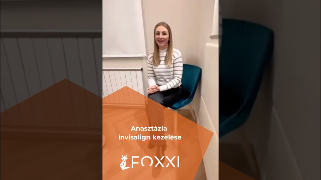 Anasztázia az Invisalign kezelésről beszél