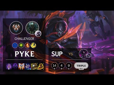 Pyke Support vs Morgana - EUW Challenger Patch 10.8