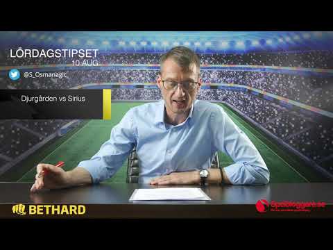 Speltips: West Ham - Manchester City & Djurgården - Sirius 10/8