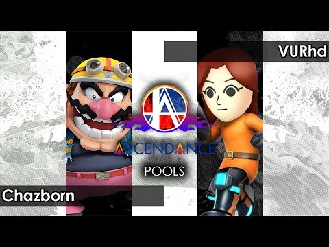Smash 4: Chazborn (Wario) V FSF | VURhd (Mii Gunner) - Ascendance 42 Tournament SSB4