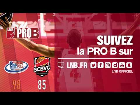 PRO B : Rouen vs Saint-Chamond (J31)