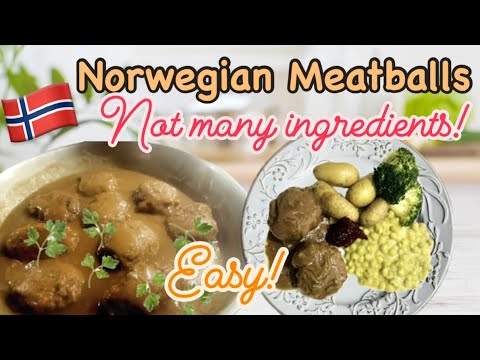 Mastering the Art of Norwegian Meatballs with Few Ingredients!