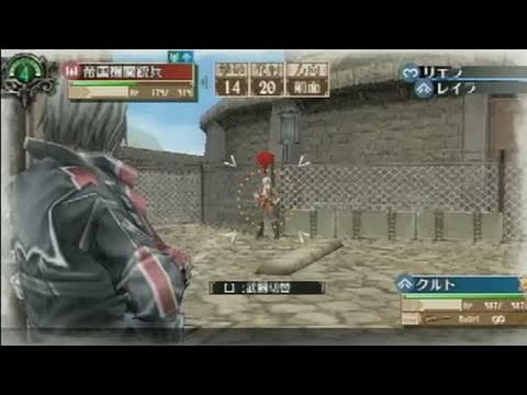 Valkyria Chronicles III - gameplay video