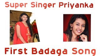 Badaga Song  Super Singer Priyanka  Singariye  Eve