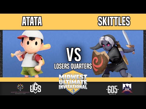 Midwest Ultimate Invitational - Losers Quarters - ATATA(Ness) Vs. skittles(Young Link)