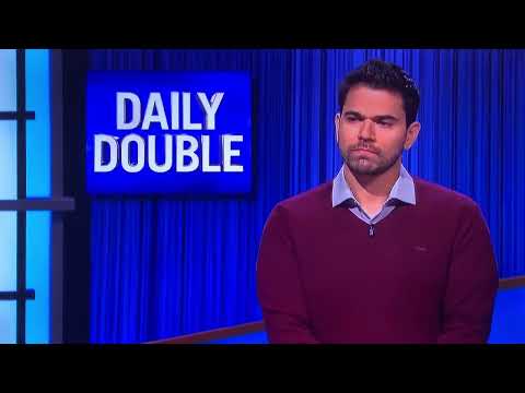 2-day Jeopardy defending champion BET IT ALL on Daily Double tonight ALL-NEW LIVE Tuesday October 4😳