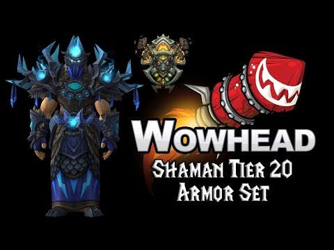 Shaman Tier 20 Armor Set - Regalia of the Skybreaker
