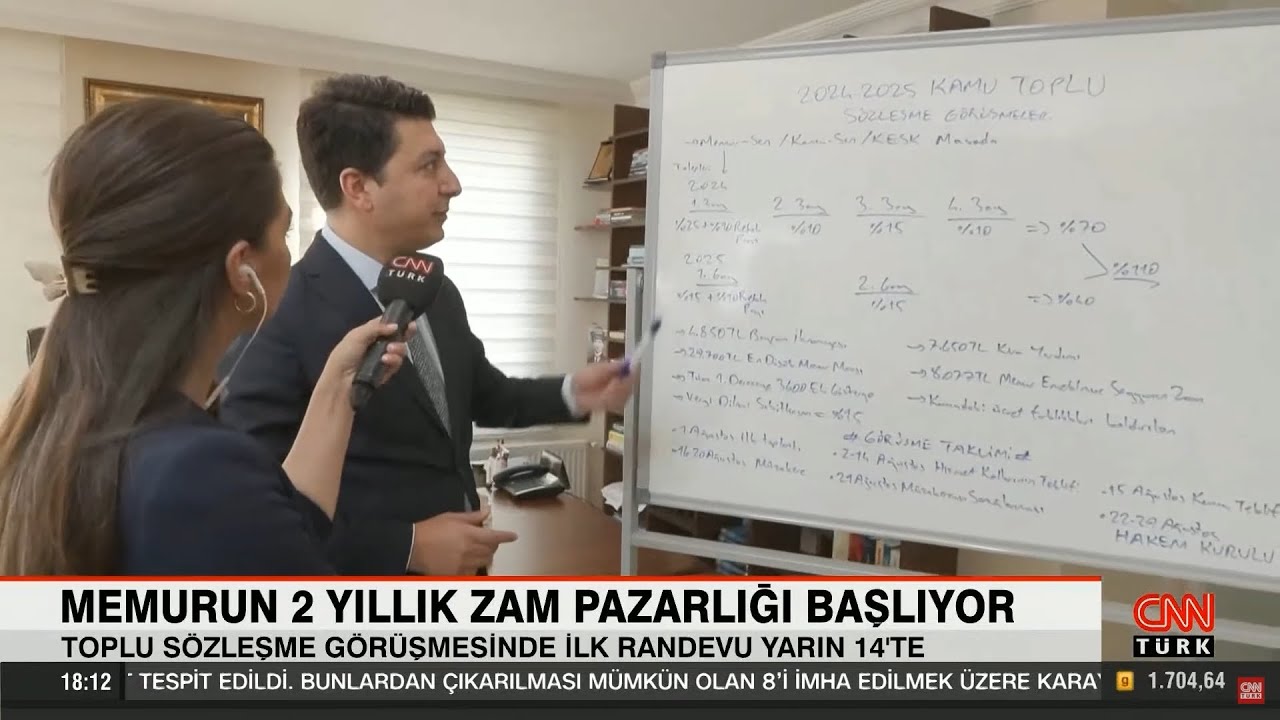 Memurun 2 Yıllık Zam Pazarlığı Başlıyor!