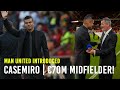 Casemiro introduced as Manchester United player (Meet Roy Keane) - Amazing Fans Reaction