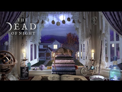 Lunar Witch's Bedroom Ambience 🧹🌚✨️🌛🌝🌜✨ | Moon Magic {Extended} | Relaxing & Magical Evening Sounds