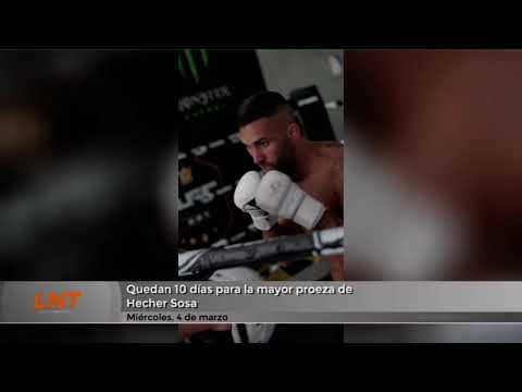 Quedan 10 días para la mayor proeza de Hecher Sosa