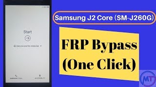 Samsung J2 Core (J260G) FRP bypass | All SAMSUNG 9.0 FRP BYPASS New Method | { One Click }