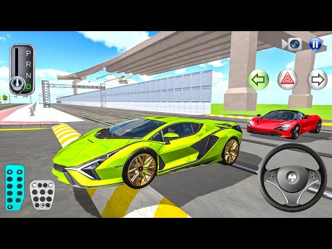 New Multiplayer Car Lamborghini Sian vs McLaren 720s Racing - 3D Driving Class 2025 - Android game