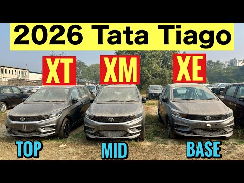 Tata Tiago XE vs XM vs XT | Base vs Mid vs Top Variant Comparison | Which Tata Tiago Should You Buy?