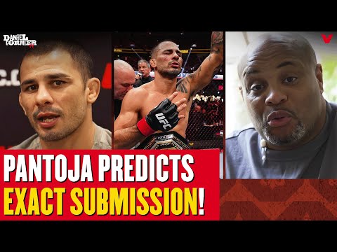 Alexandre Pantoja CORRECTLY PREDICTS rear-naked choke SUBMISSION of Kai Kara-France | Daniel Cormier
