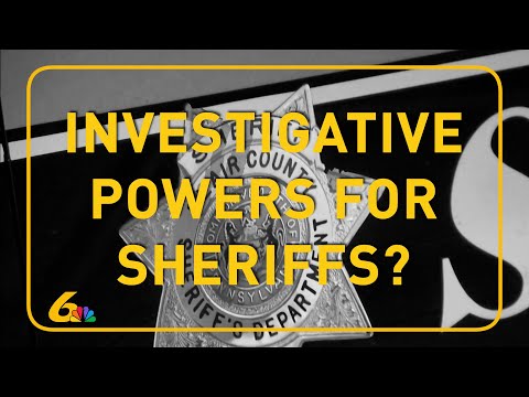 Could sheriffs get investigative powers?
