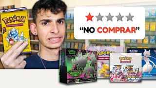 Abrí los PEORES PRODUCTOS de Pokémon de todos los tiempos!