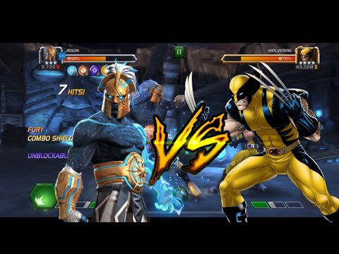 3* AEgon vs ROL wolverine Carina challenges 02 - Marvel contest of champions