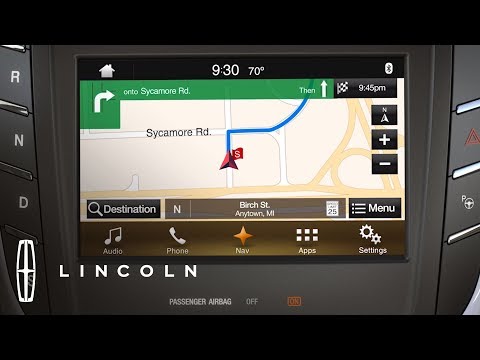 How to get Directions with SYNC® 3 Navigation | How-To | Lincoln