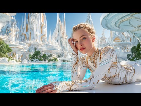 Elysium 2126 | Future Utopia City & Ethereal Ambient Music For Relaxation